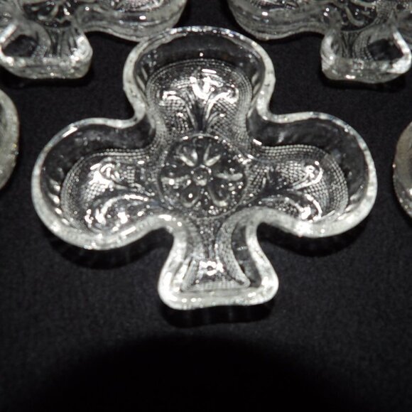 Indiana Glass Other - Vintage Tiaraware Indiana Clear Glass Sandwich Pattern Trinket Dish (Set of 8)